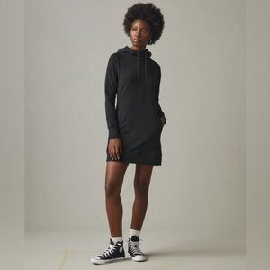 American Giant black hoodie dress sz M